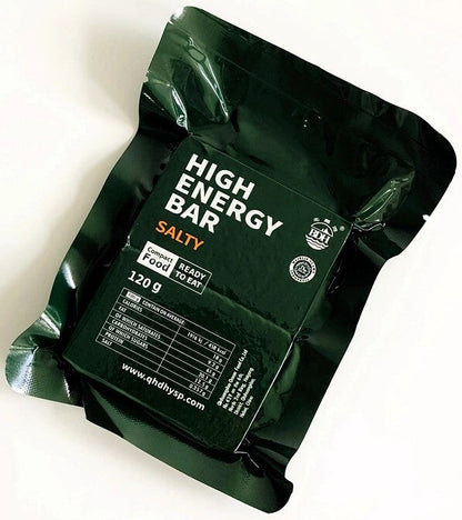 High Energy Bar 120g x 12pcs (1 Box) - Exp. Date April 2045 - SALTY