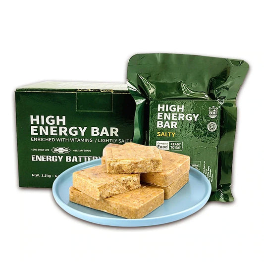 High Energy Bar 120g - Exp. Date  April 2045 - SALTY