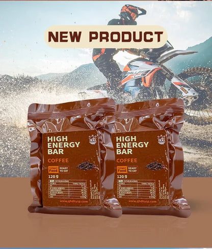 HIGH ENERGY BAR - coffee (120g x 12pcs - 1box) Exp. October 2043 - Gives rapid energy source!