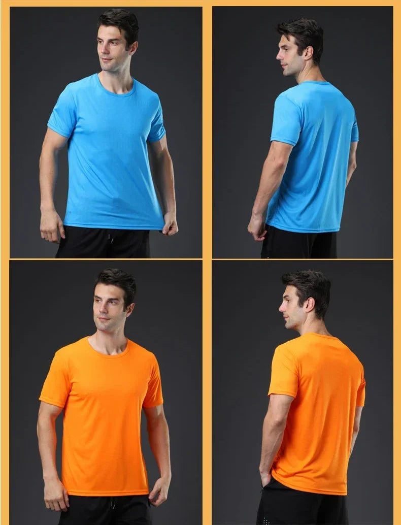 Sportex Quick Dry Running Sports T-Shirt for Men & Women Round Neck - GREEN