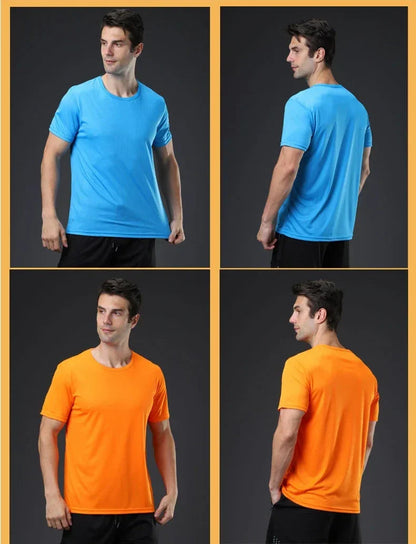 Sportex Quick Dry Running Sports T-Shirt for Men & Women Round Neck - SKY BLUE