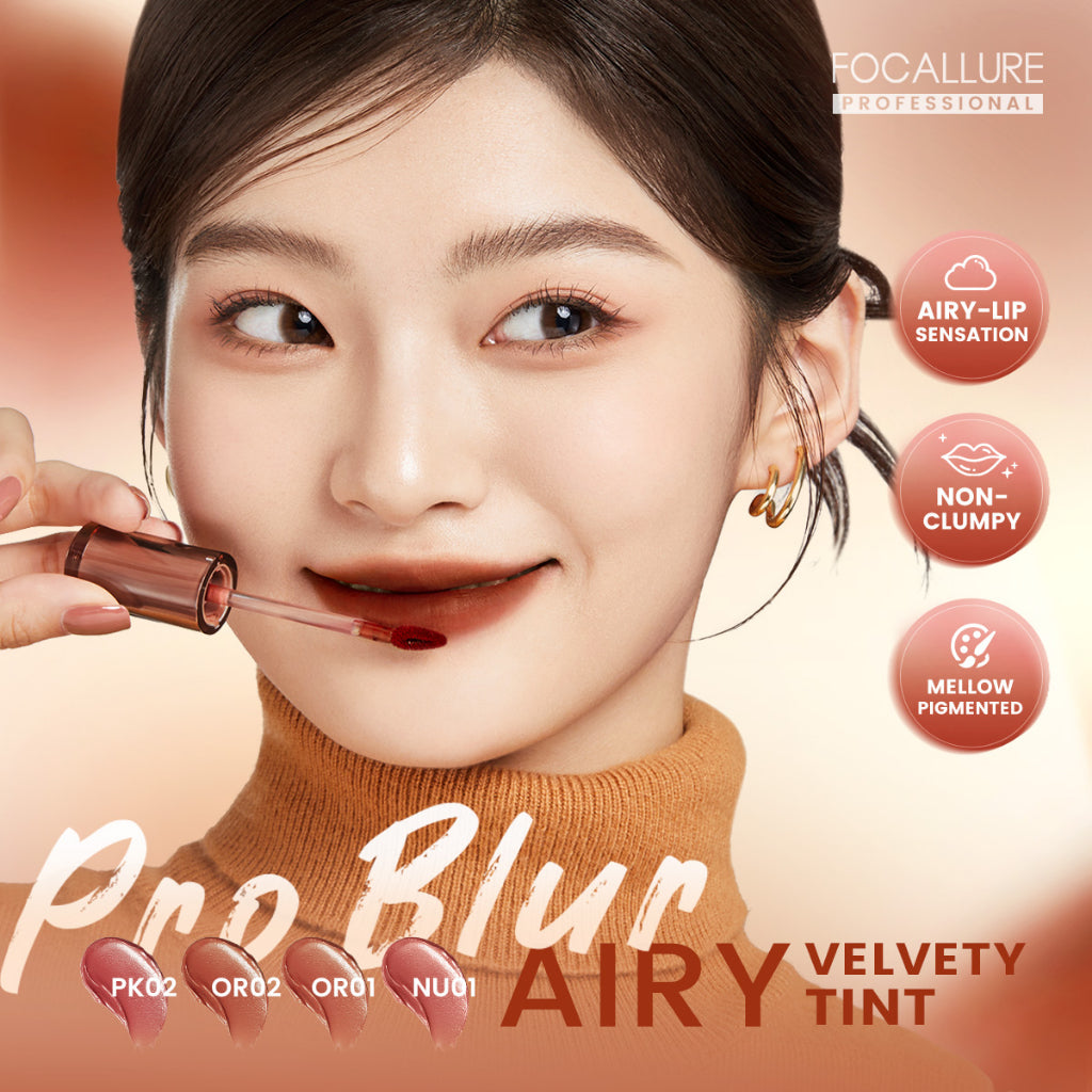 Focallure Pro-blur Velvet Matte Lip Cream - Waterproof