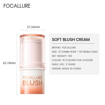 Focallure Pro Cream Butter Blush Multi-use Stick - FA-F42