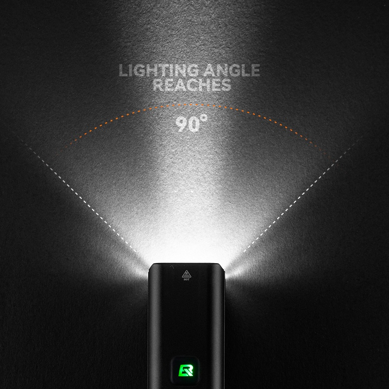 Rockbros  BICYCLE FRONT LIGHT  Lumens Rechargeable 1500