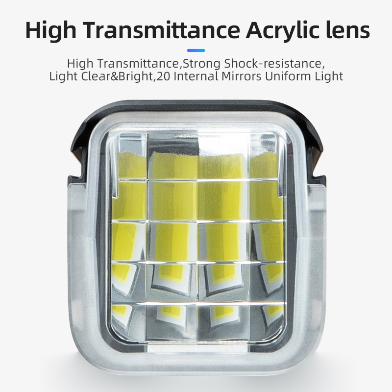 Rockbros  BICYCLE FRONT LIGHT  Lumens Rechargeable 1500