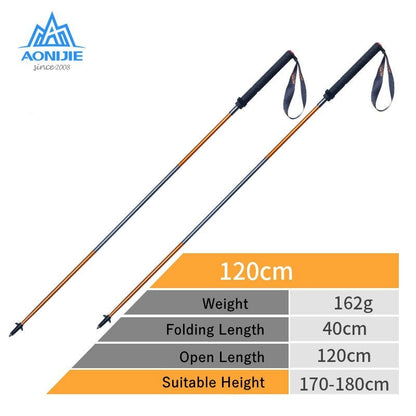 Aonijie CARBON FIBER HIKING POLE - 2pcs