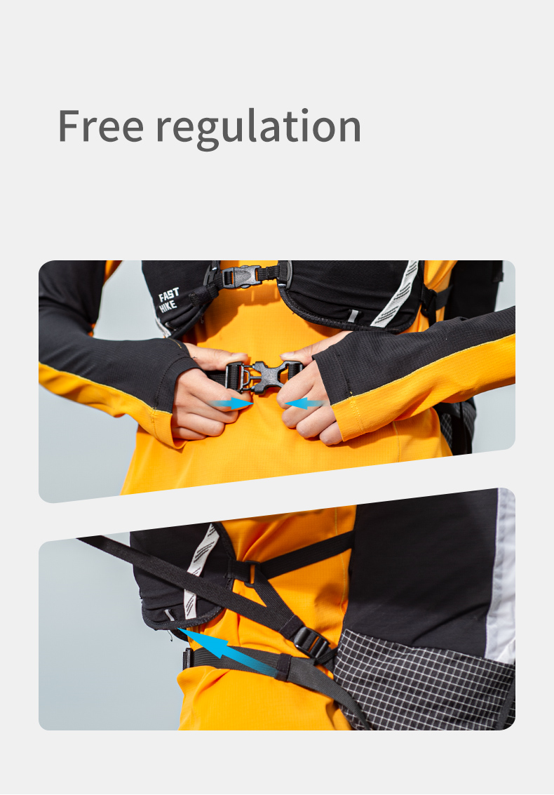 Aonijie OUTDOOR TRAIL SPORTS Hydration BACKPACK 22L - YELLOW