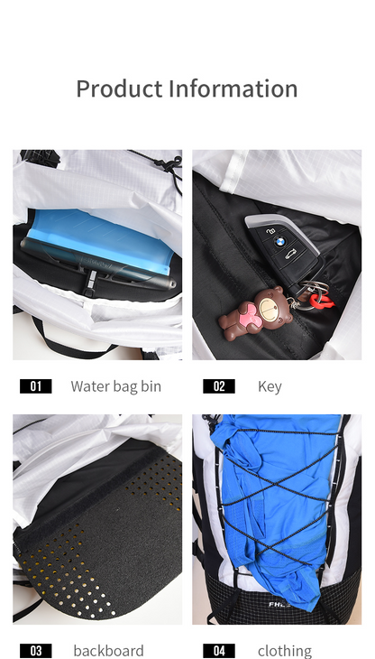 Aonijie OUTDOOR TRAIL SPORTS Hydration BACKPACK 22L - YELLOW