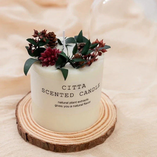 Citta Bloom of Scent Soy Bean Wax SCENTED CANDLE | Fresh Spring w/ BOX 343g