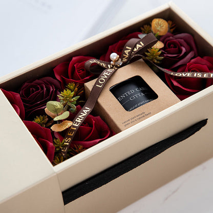 Citta SCENTED CANDLE Soy Wax | Matte Gold Fragrance w/ GIFT BOX