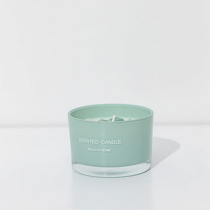 Citta Soy Wax Crystal Stone SCENTED CANDLE | Match Green Fruit Temptation w/ BOX