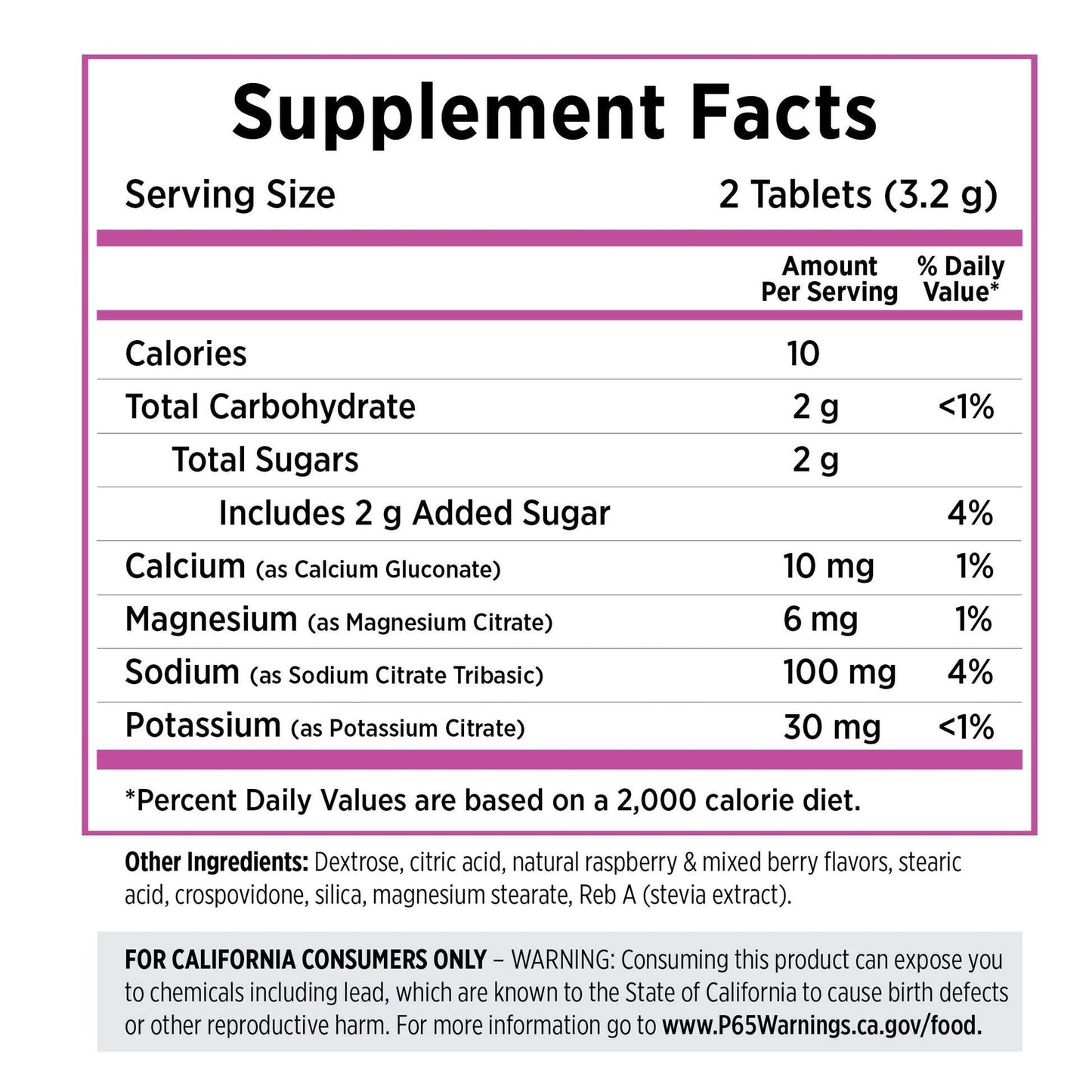 Saltstick Electrolyte Fastchews - Mixed Berry - Bottle 60ct (FAST DISSOLVING CHEWS)