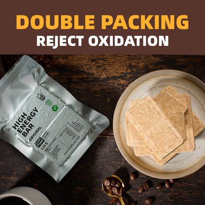 ORIGINAL High Energy Bar 120g - Exp. Date 2045 - Hard Texture Original Flavor Salty & Sweet Taste