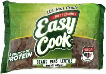 EASYCOOK LIGHT RED KIDNEY BEANS 400G x 30 CREATE HEALTHY AND DELICOUS MEAL.