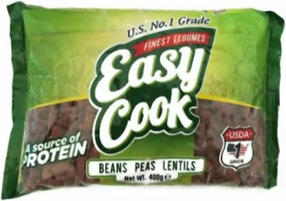 EASYCOOK LIGHT RED KIDNEY BEANS 400G x 30 CREATE HEALTHY AND DELICOUS MEAL.