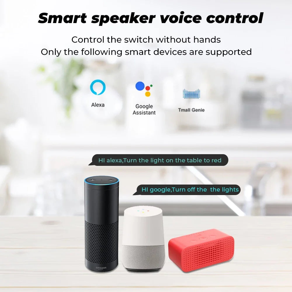 Power Monitor 20A Tuya Smart Zigbee  Socket Plug US Wireless Control Outlet  with Energy Monitoring Electrical Timer  Works with Alexa Google Home