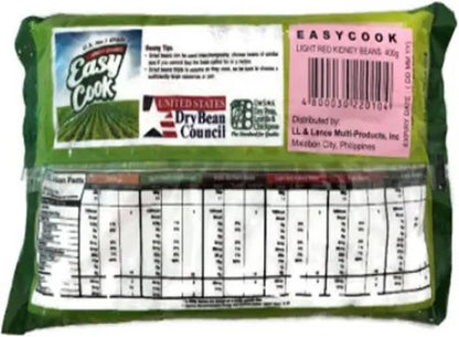 EASYCOOK LIGHT RED KIDNEY BEANS 400G CREATE YOUR HEALTHY DELICIOUS MEALS