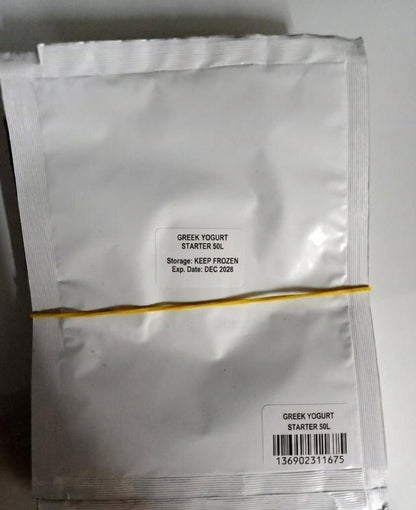 GREEK YOGURT STARTER makes 30L/50L (freeze-dried) - IN POUCH