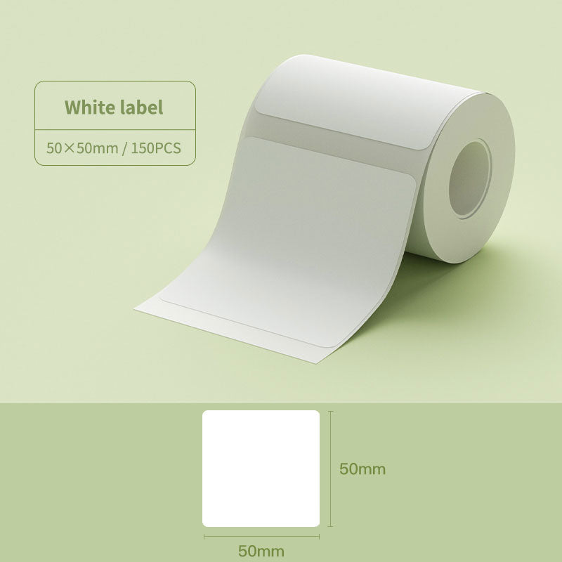 Niimbot B21/B1/B3S Thermal Label Sticker Paper Printable White 20-50mm Width Self-adhesive Thermal label paper