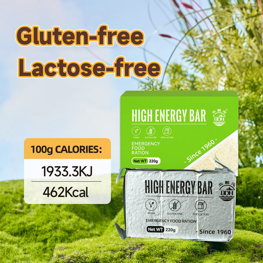 High Energy GLUTEN FREE BAR CRISPY SWEET TASTE 220g - Exp. Date 2040