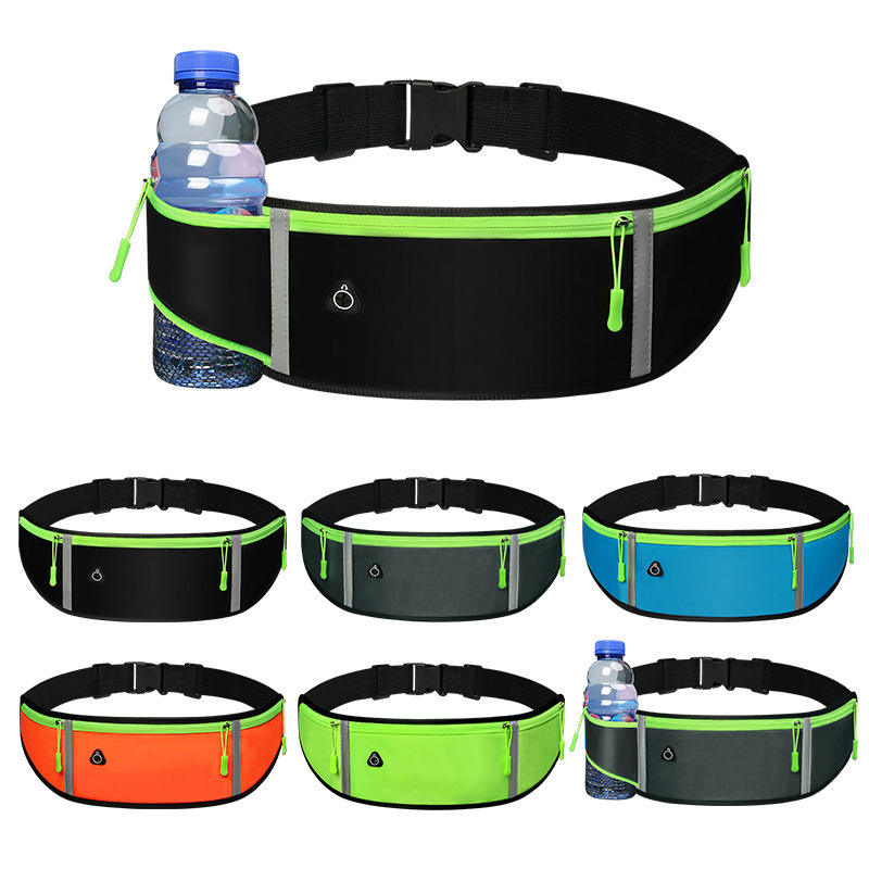 Reflective Sports RUNNING WAIST BAG Durable,Lightweight & MULTIPLE COMPARTMENT