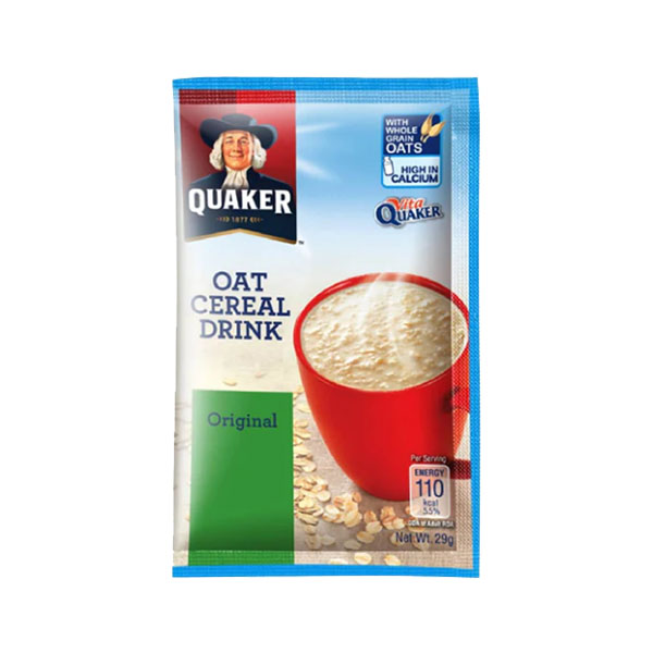 1 CASE - Quaker Vita Cereal Drink Original (12 x 29g) 12 Boxes