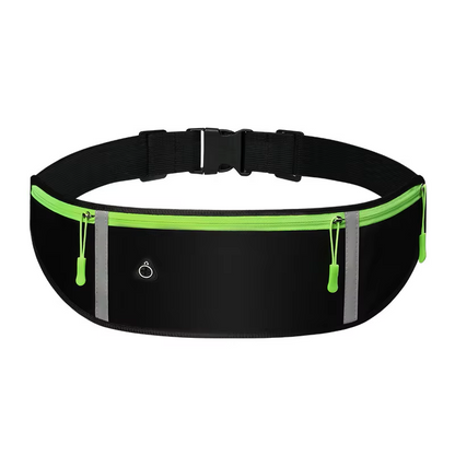 Reflective Sports RUNNING WAIST BAG Durable,Lightweight & MULTIPLE COMPARTMENT