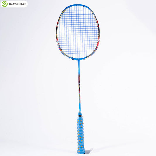 ALP SPORT 1pc AIR - ALP AIR Carbon Fiber Badminton Racket 10U G5 Superlight 52g 28-35lb Lightweight and durable