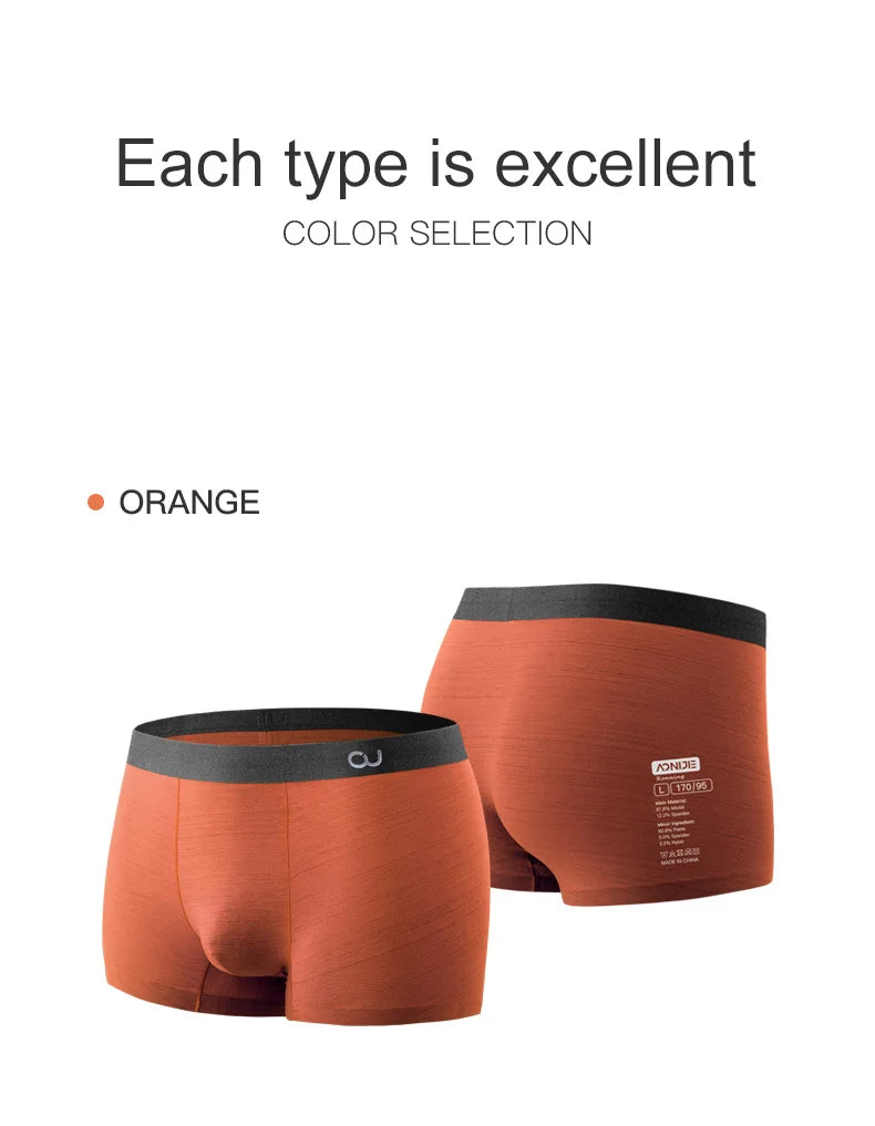 Aonijie E7007 Men Sports Briefs Underwear Mix Color 3pcs - XL