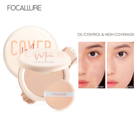 Focallure Two-way-cake Pressed Powder Covermax - FA155