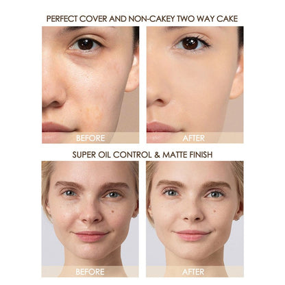Focallure Two-way-cake Pressed Powder Covermax - FA155