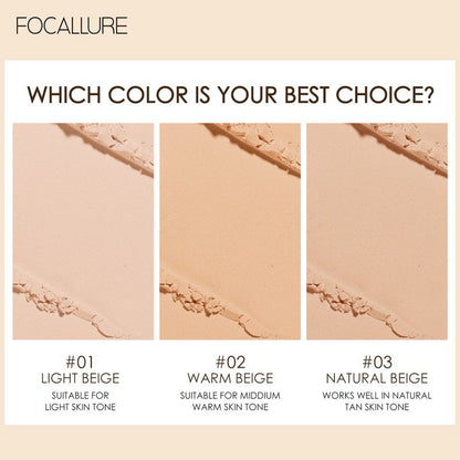 Focallure Two-way-cake Pressed Powder Covermax - FA155