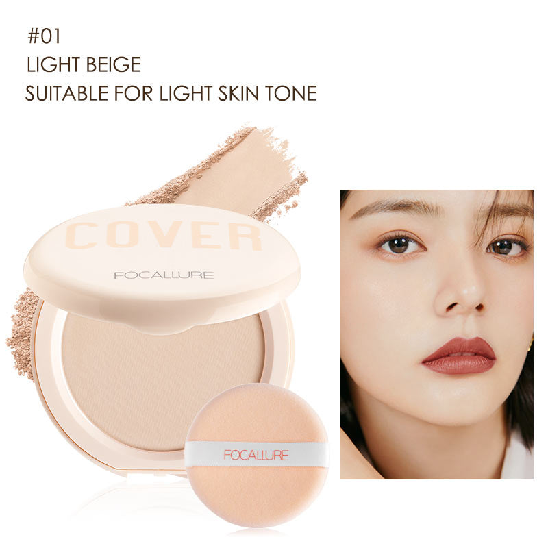 Focallure Two-way-cake Pressed Powder Covermax - FA155