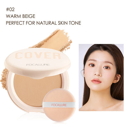 Focallure Two-way-cake Pressed Powder Covermax - FA155