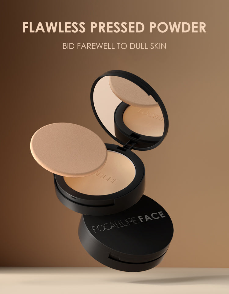 Focallure Waterproof Flawless Pressed Powder - FA16