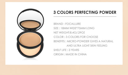 Focallure Waterproof Flawless Pressed Powder - FA16