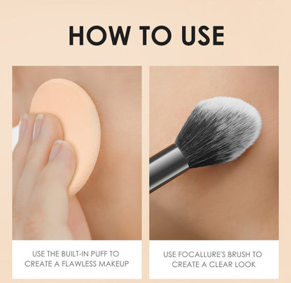 Focallure Waterproof Flawless Pressed Powder - FA16