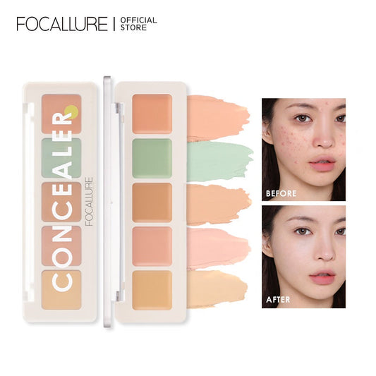 Focallure Concealer Palette - 5 Color Corrector