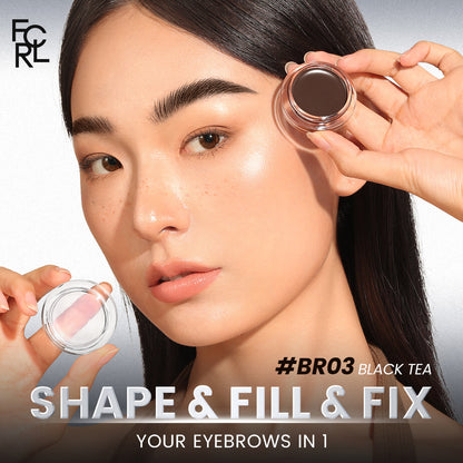 Focallure Multi Pro Duo Eyebrow Cream + Gel - FA23