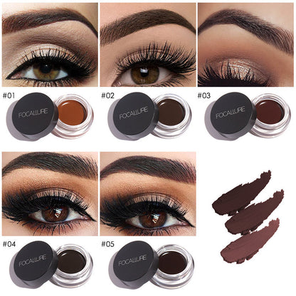 Focallure Multi Pro Duo Eyebrow Cream + Gel - FA23