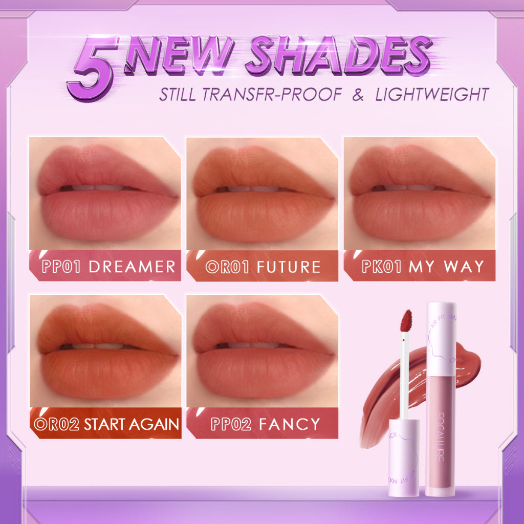 Focallure Air Fit Matte Liquid Lipstick