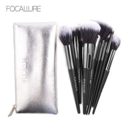 Focallure Makeup Brush (with bag) - 10pcs