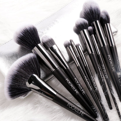 Focallure Makeup Brush (with bag) - 10pcs