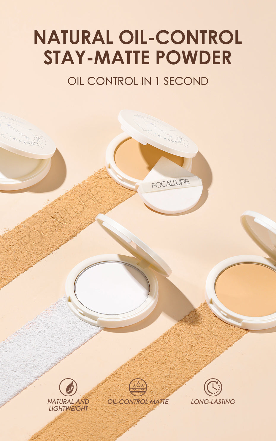 Focallure Oil Control Stay-matte Powder - FA236