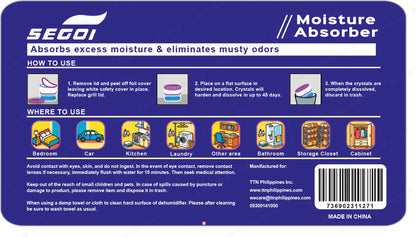 Wholesale Case of (48pcs) Segoi 500ml Lavender Dehumidifiers