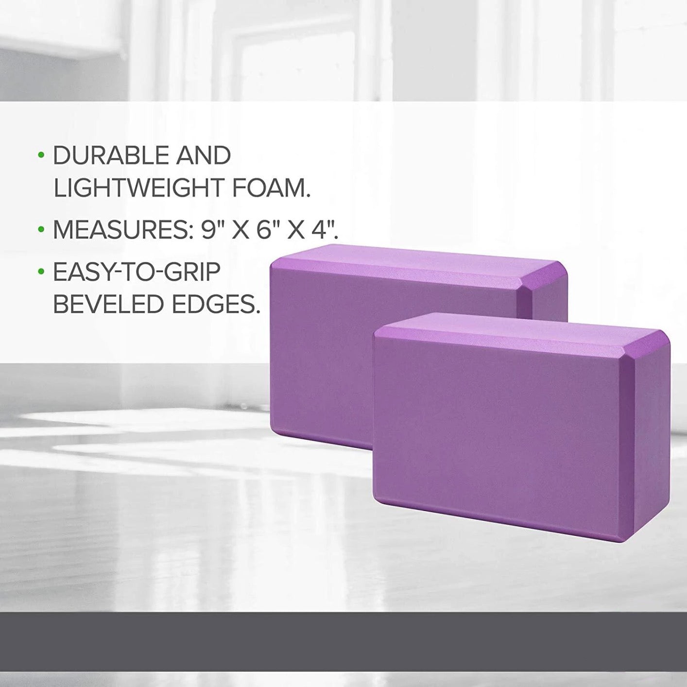 TOPKO EVA Yoga Block 23*15*7.5cm Eco-friendly
