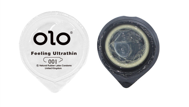 OLO 001 DELAY DRAGON CONDOM Round Packaging - 10pcs