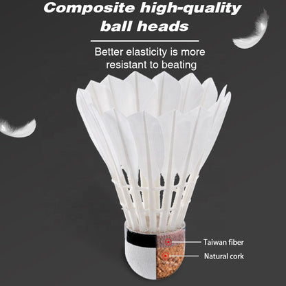 ALP SPORT 303 Badminton Balls 3pcs/Tube Goose Feather -Sandwich Cock