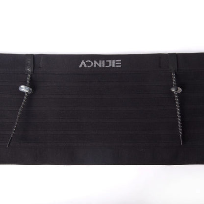 Aonijie Sports Waist bag with Bib Holder - BLACK