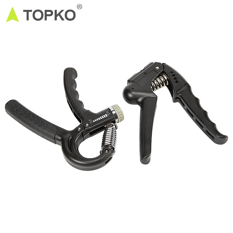 TOPKO Adjustable Hand-Gripper Muscle Trainer - BLACK